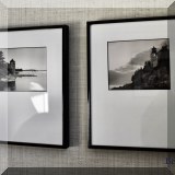 A10. Framed photographic prints. 